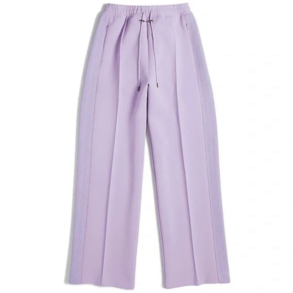 *NWT*  SET Adidas x IVY Park Purple glow Cropped Suit Jacket(XS) and Pants (S) - Picture 5 of 11